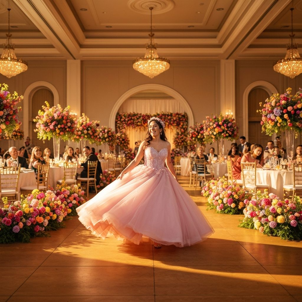 Quinceañera celebration
